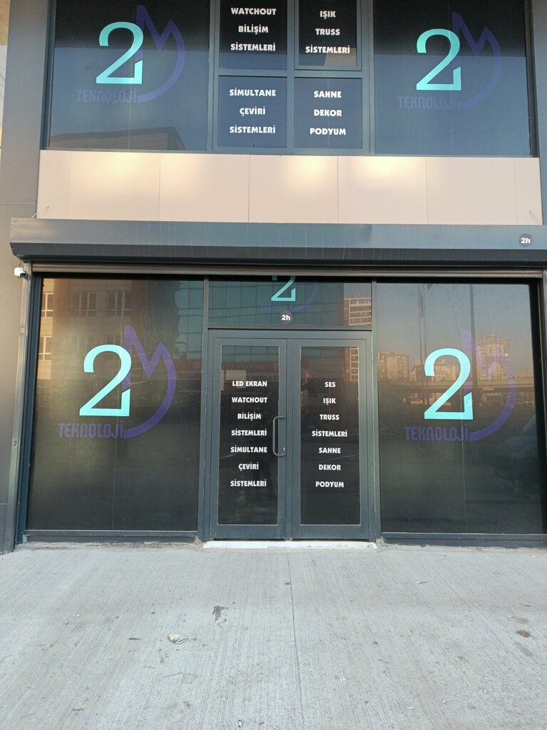 Sound and lighting equipment 2m Technology, Ankara, photo