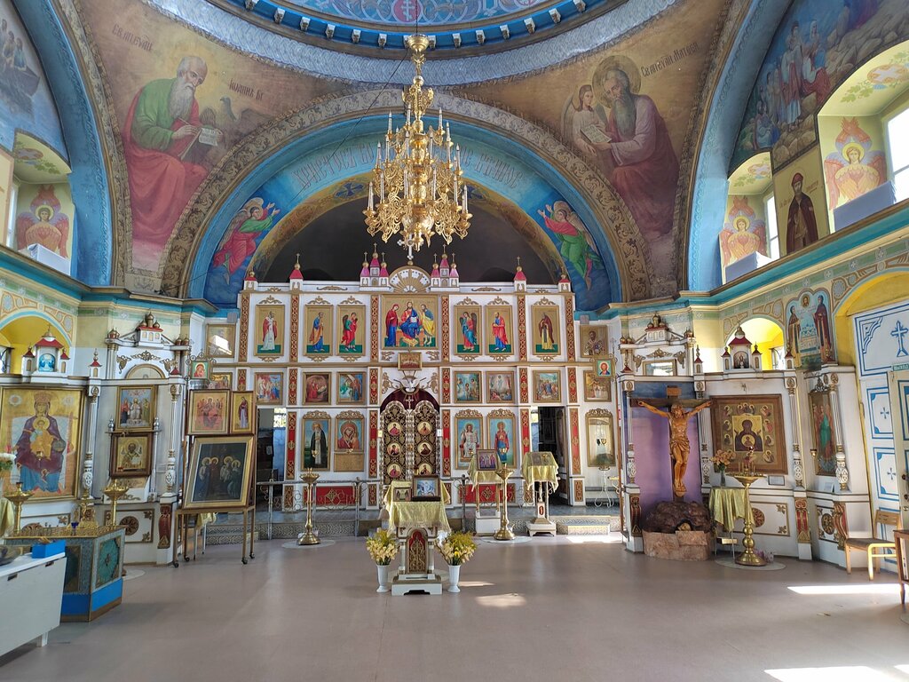 Orthodox church Tserkov Ikony Bozhiyey Materi Znameniye V Voskresenskom, Chelyabinsk Oblast, photo