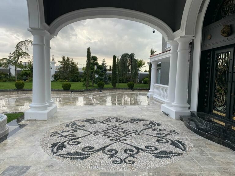 Aggregates Royal Pebble Mosaic and Construction Pebble Stone Podima Stone Dolomite Stone, Istanbul, photo