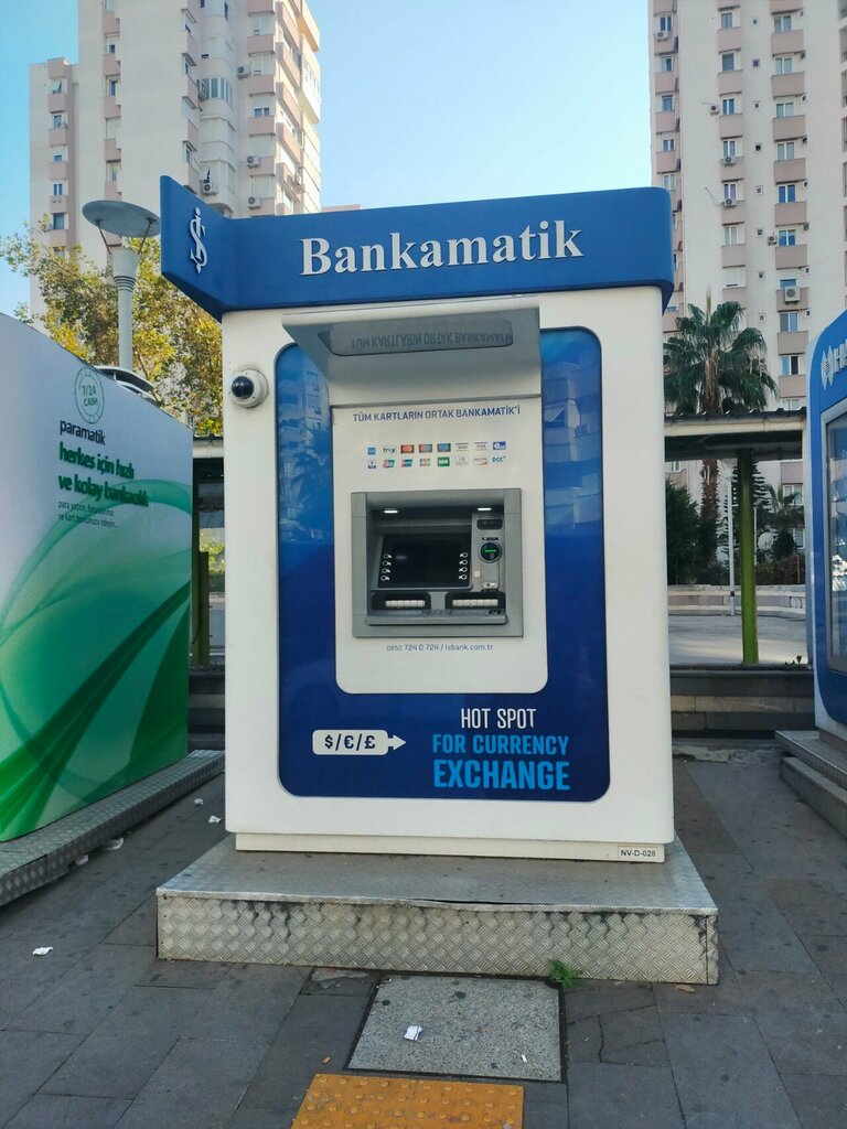 Cajero automático Turkey Is Bank ATM, , foto