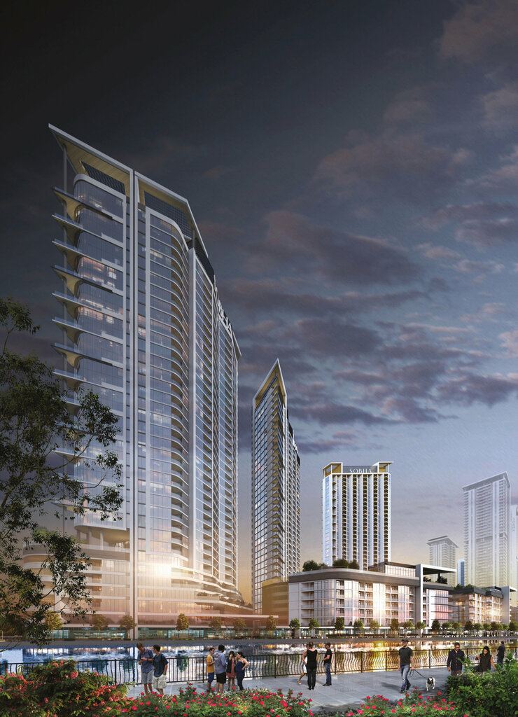 Housing complex Waves Opulence, Dubai, photo