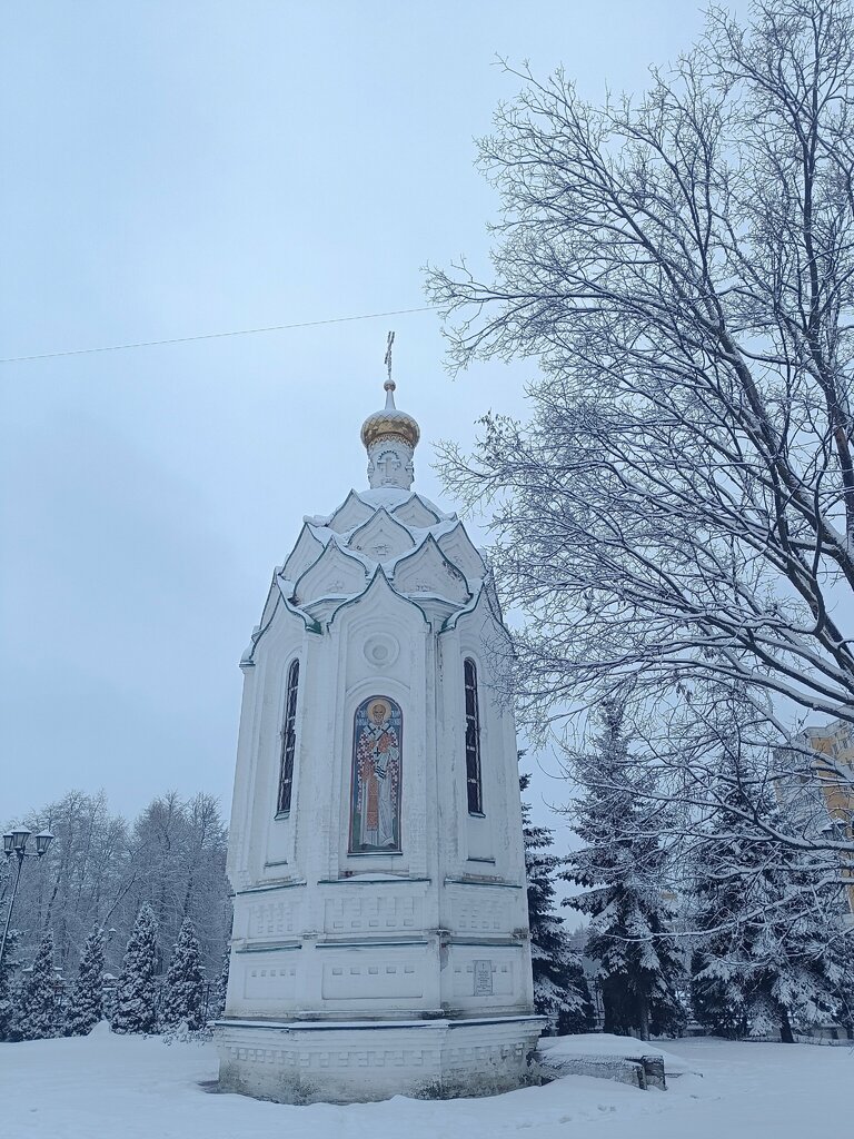 Chapel, memorial cross Chapel of All Saints Who Shone in the Russian Land, Yoshkar‑Ola, photo