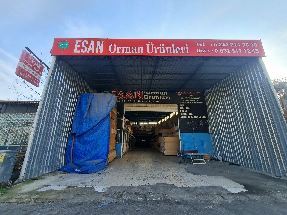 Woodworking enterprise Esan Orman Ürünleri Suntasan Akdeniz BölgeBayisi, Antalya, photo