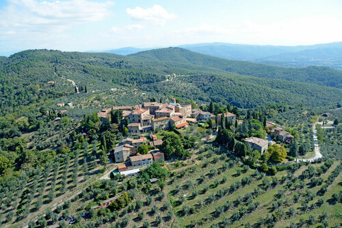 Гостиница Castelletto di Montebenichi в Гайоле-ин-Кьянти