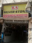 B. S vehicle service (Sharifabad Market, BS26), tire service