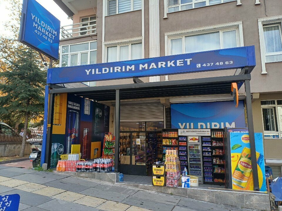 Grocery Lightning Market, Ankara, photo