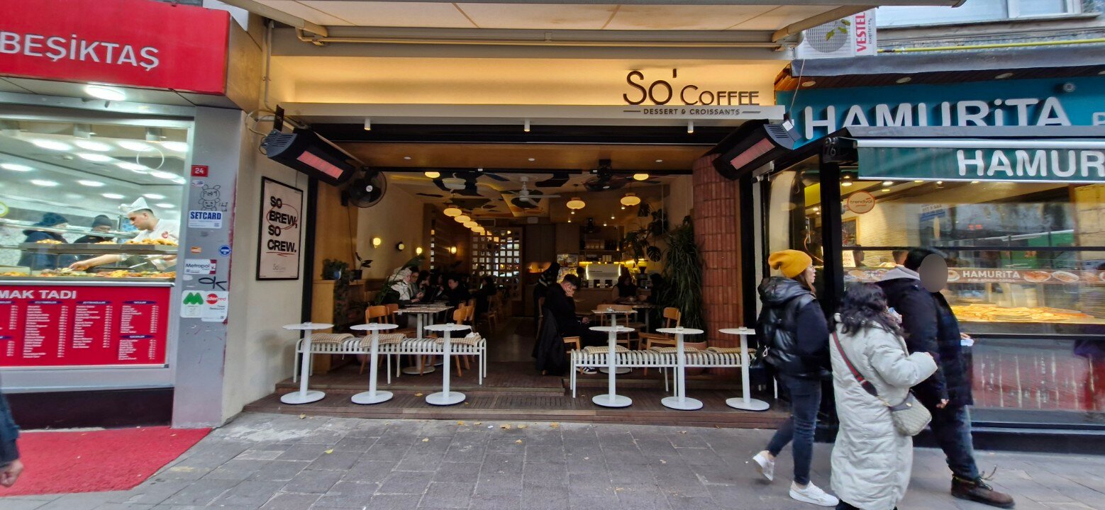 So'Coffee Dessert & Croissants, kahve dükkanları, İstanbul