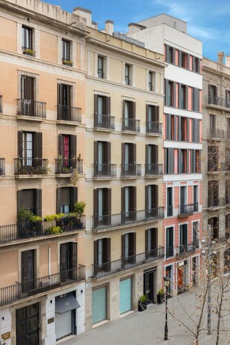 Внешний вид отеля Suites Center Barcelona в Барселоне, фото 4