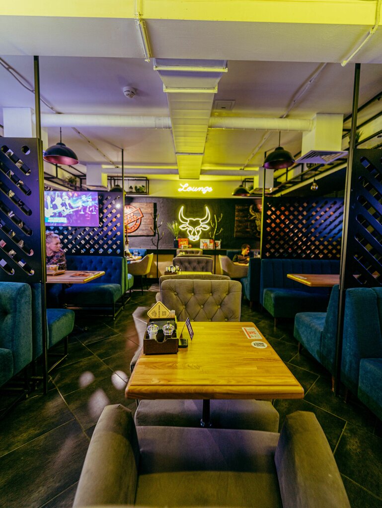 مطعم يقدم الشيشة Lounge Beer Burger ، سان بطرسبرغ، صورة
