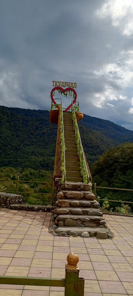 Atracción Верхняя станция Ткварчельской канатной дороги, , foto
