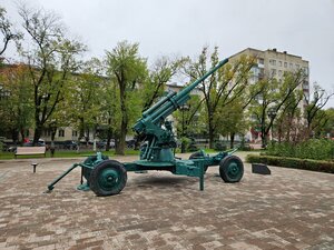 85-мм зенитная пушка 52-К образца 1939 года (Stavropol Territory, Nevinnomyssk, Tsentr), monument to technology