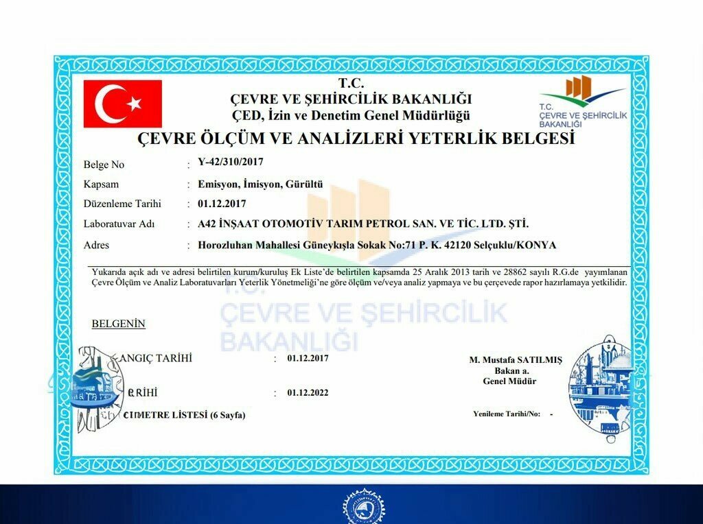 Environmental organization A42 Çevre Laboratuvarı, Konya, photo