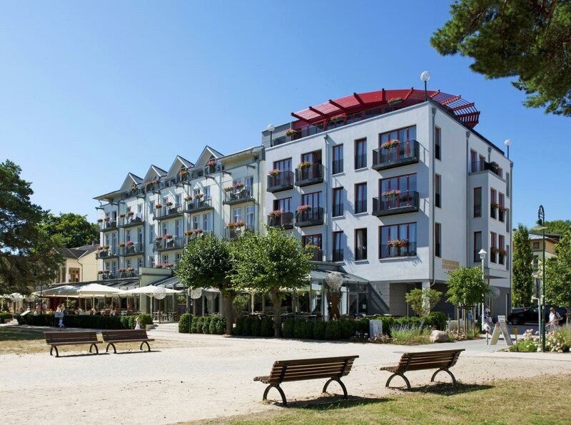 Гостиница Strandhotel Heringsdorf