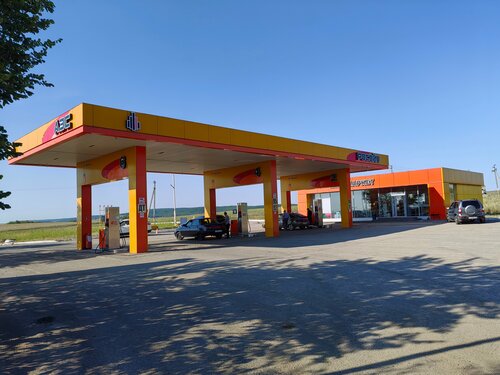 Gas station Rosoil, Saratov Oblast, photo