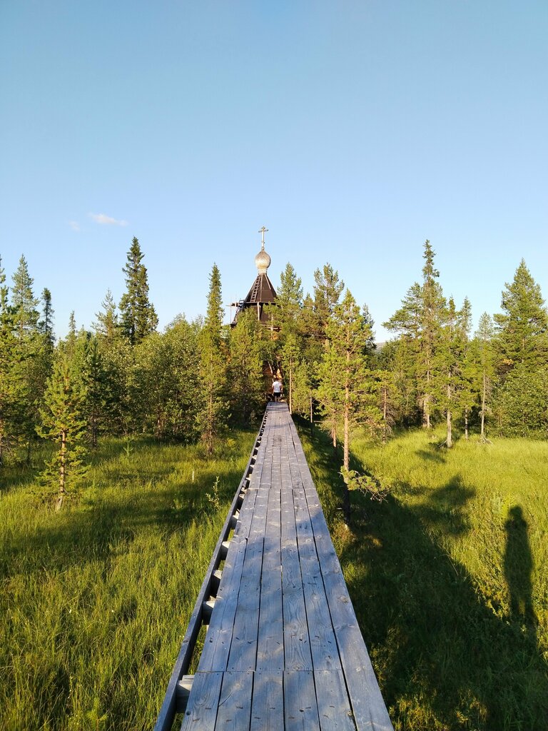 Orthodox church Церковь Сергия Радонежского на Кильдинском озере, Murmansk Oblast, photo