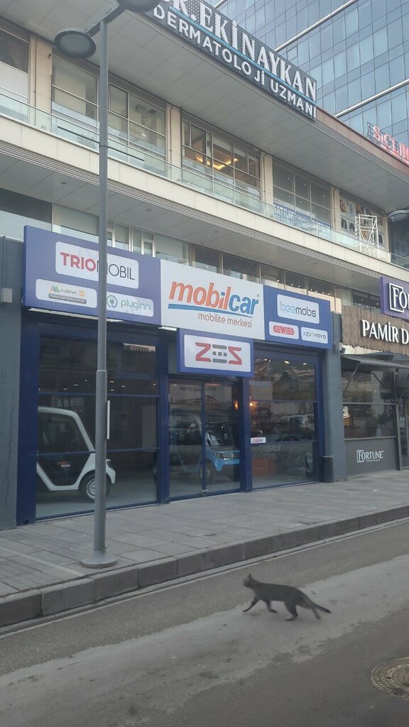 Electric car charging station Mobilcar Information and Communication Technologies, Ankara, photo