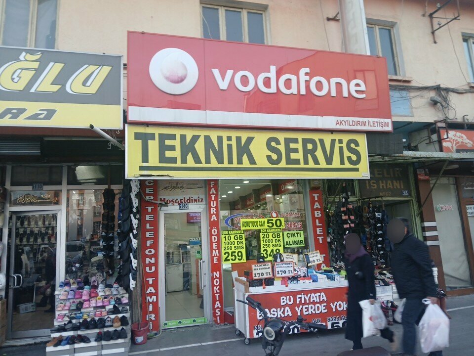 Mobile network operator Vodafone, Konya, photo