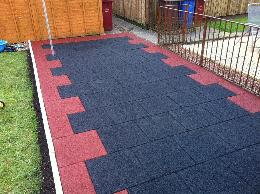 плитка из резиновой крошки