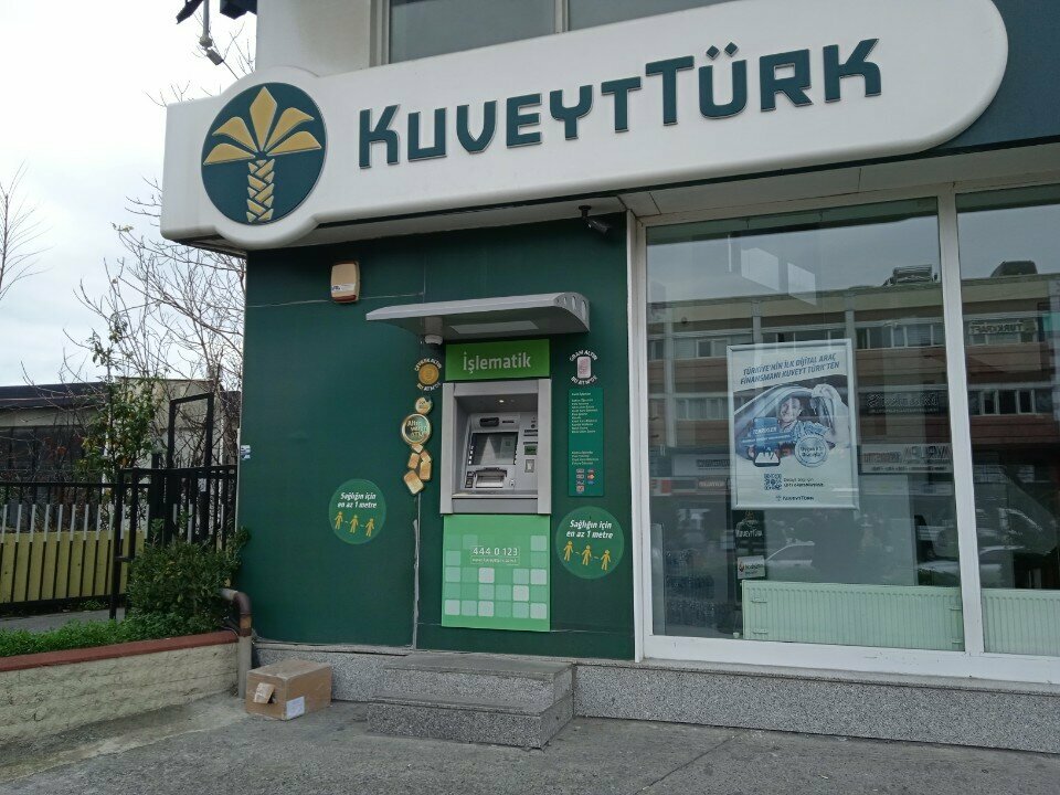 ATM'ler Kuveyt Türk ATM, İstanbul, foto
