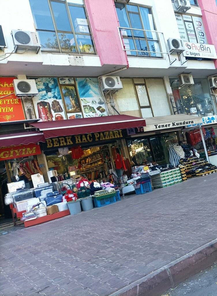Goods and services for pilgrims Berk Pilgrimage Market, Antalya, photo
