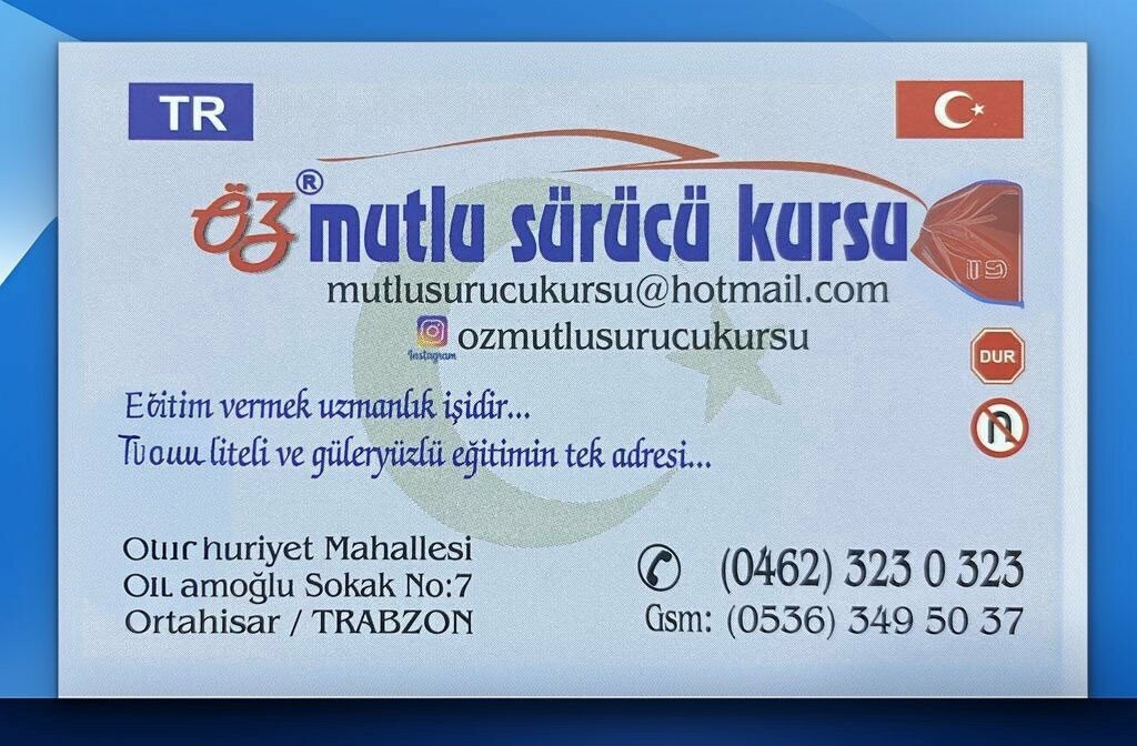 Educational center Ozel Oz Mutlu Surucu Kursu, Ortahisar, photo