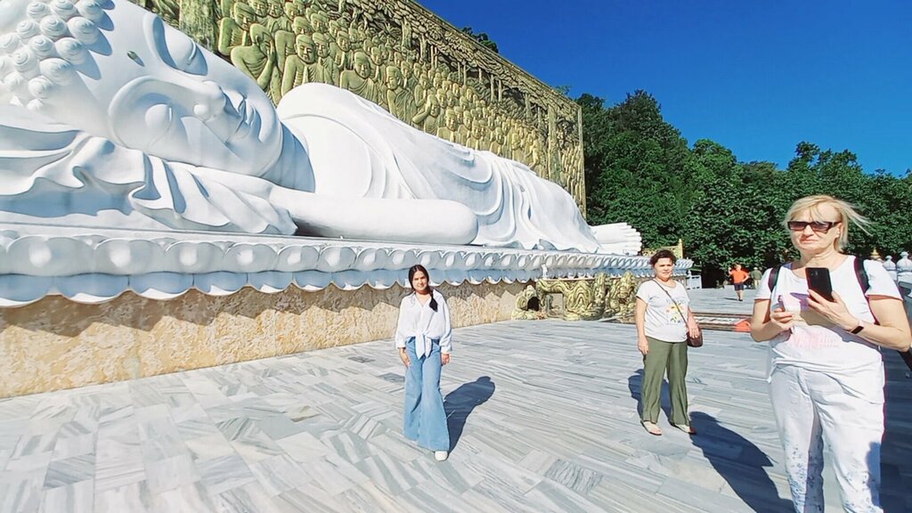 Pagoda Reclining Buddha Wat Chaiyamangalaram, George Town, photo