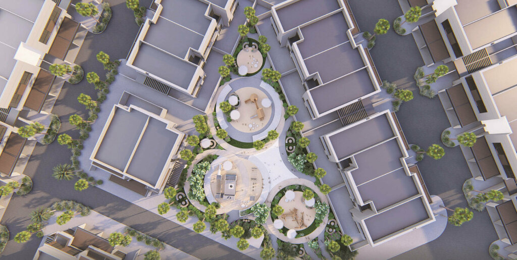 Housing complex California Village, Dubai, photo