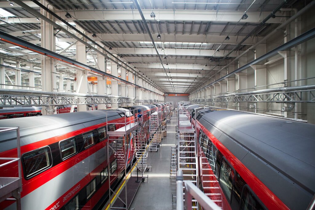Metal structures Astron Buildings, Astana, photo