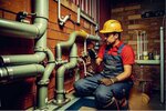 Santeh-Elektro (Kholmistaya Street, 70), plumbing works