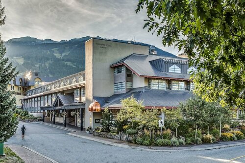 Внешний вид отеля The Listel Hotel Whistler в Муниципалитете курорте Уистлере, фото 1