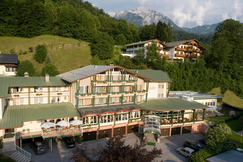 Внешний вид отеля Alpenhotel Fischer в Берхтесгадене, фото 1