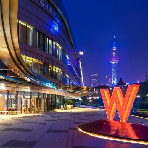 Гостиница W Shanghai  The Bund в Шанхае