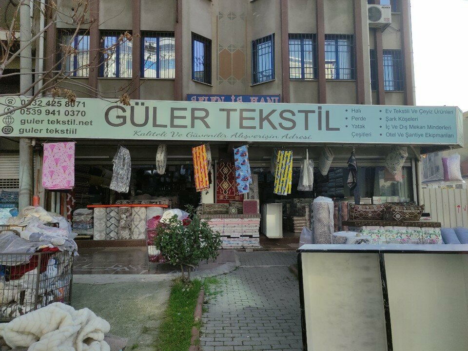 Raw materials for the textile industry Güler Textile 2, Izmir, photo