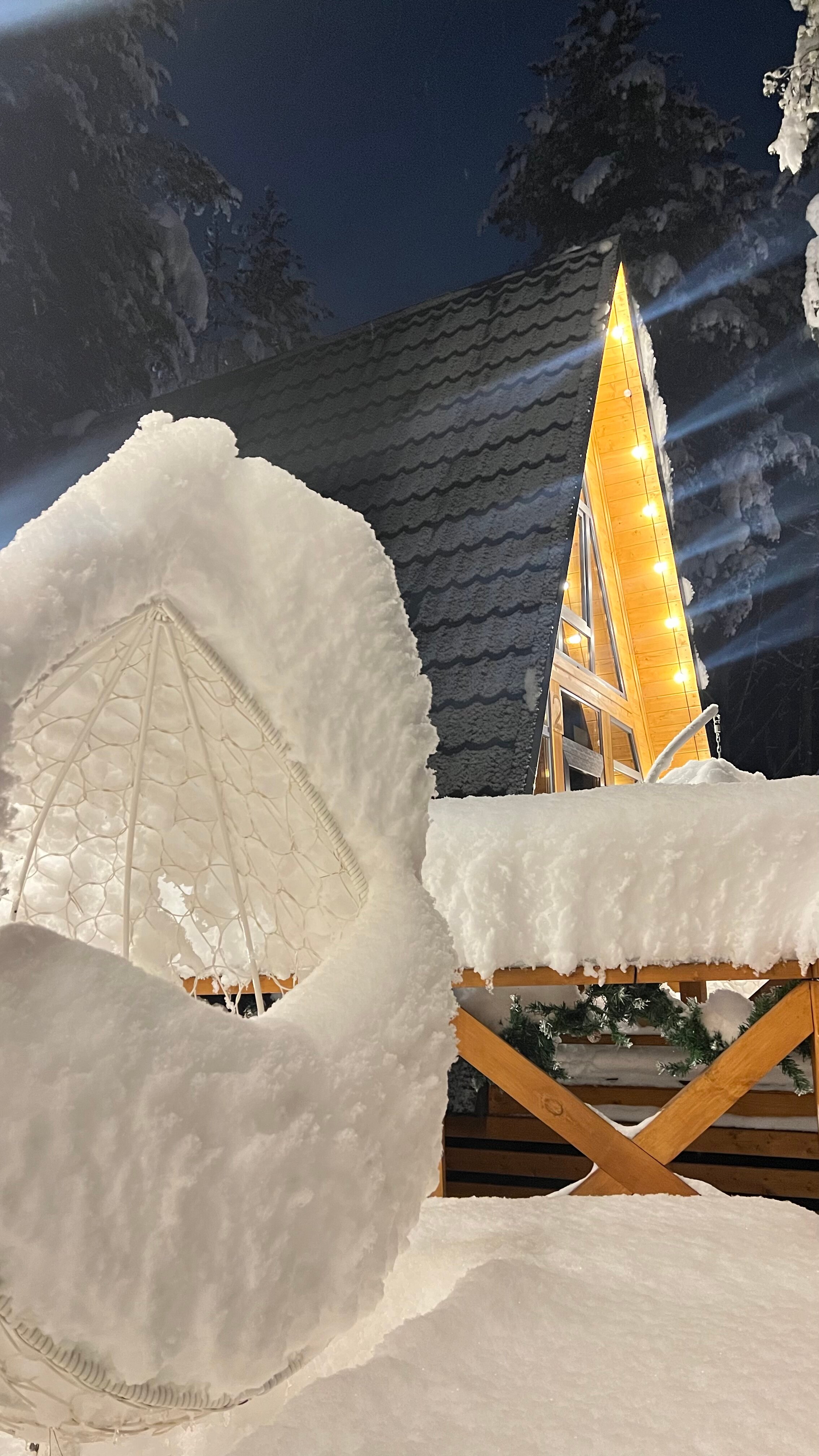 Фото Терраса Домики в Архызе