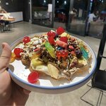 Cafe Ash Waffle & Baked Potato (Edirne, Kesan District, Aşağı Zaferiye Mah., Anafartalar Cad.) ، وجبات سريعة