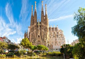 Sagrada Familia (Comunidad Autònoma de Cataluña, Barcelona, Eixample, la Sagrada Família), catholic church