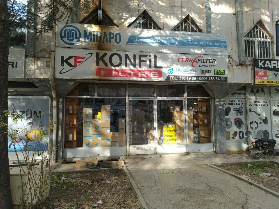 Auto parts and auto goods store Konfil Filter, Konya, photo