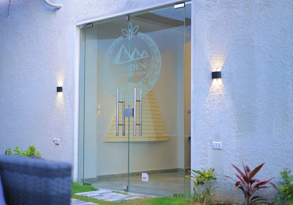 Фото Garden pyramid view