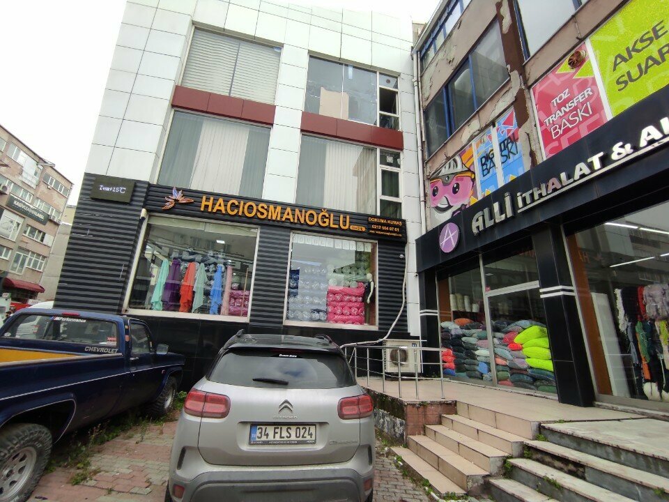 Manufacture and sale of textiles Haciosmanoglu Textile Merter Center, Istanbul, photo