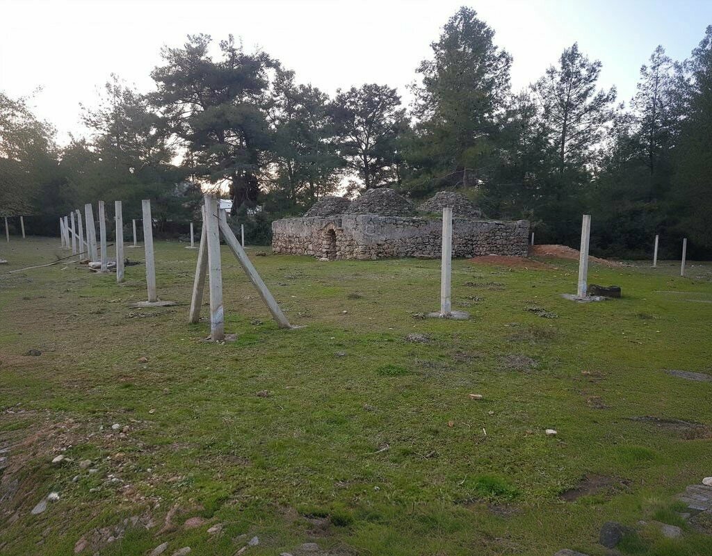 Genre sculpture Dört Kubbeli Su Sarnıcı, Antalya, photo