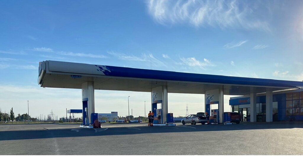Gas station Gazpromneft, Slavyansk‑na‑Kubani, photo