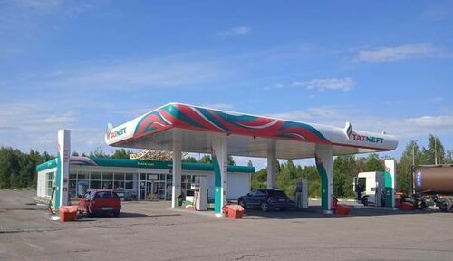 Gas station Tatneft, Tver Oblast, photo