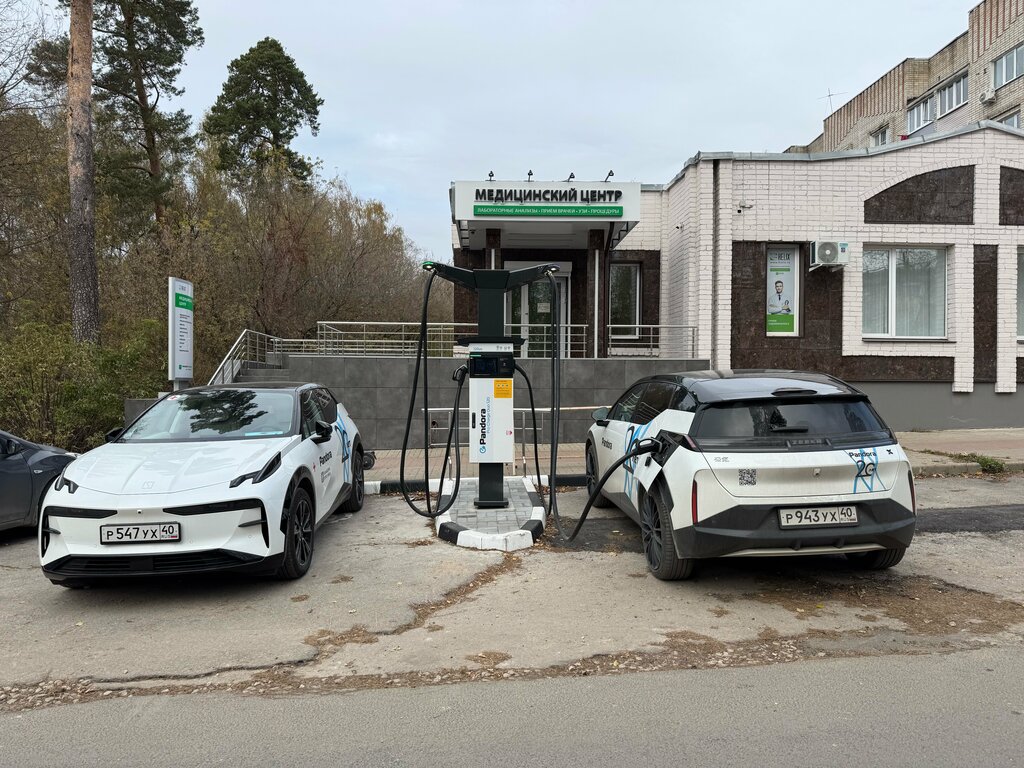 Electric car charging station Pandora, Kaluga, photo