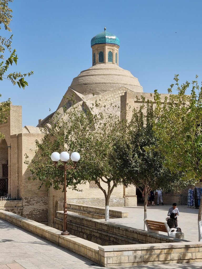 Landmark, attraction Toki Sarrofon, Bukhara, photo