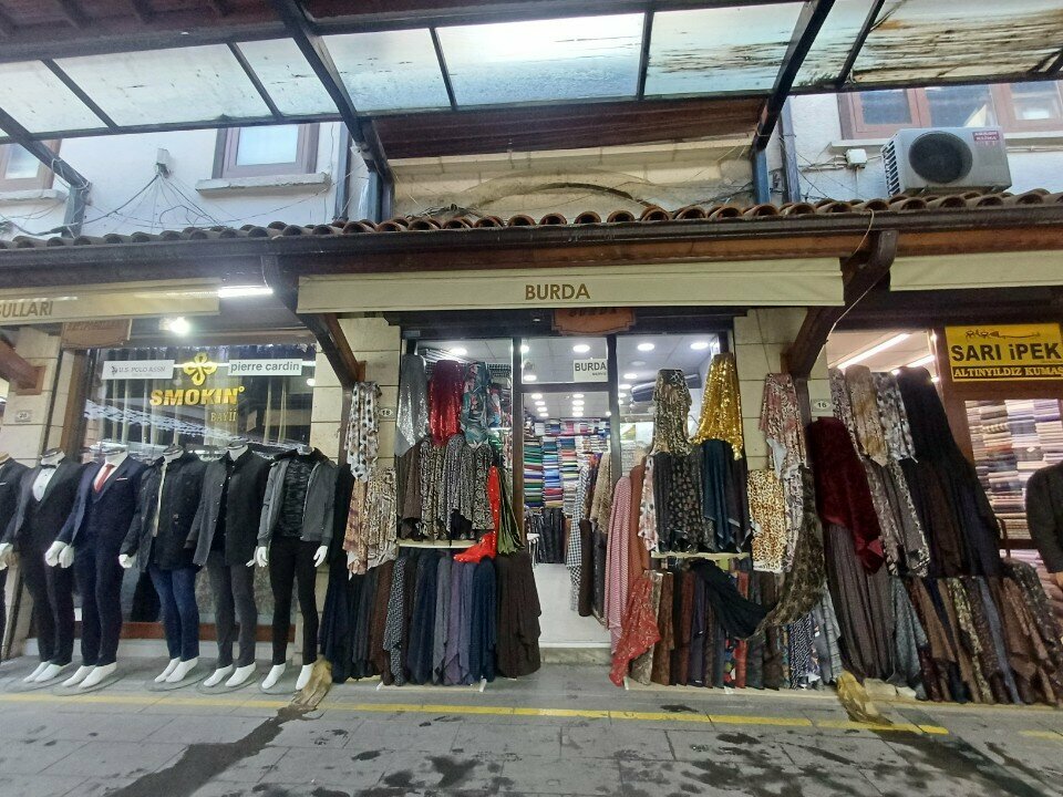 Manufacture and sale of textiles Here, Konya, photo