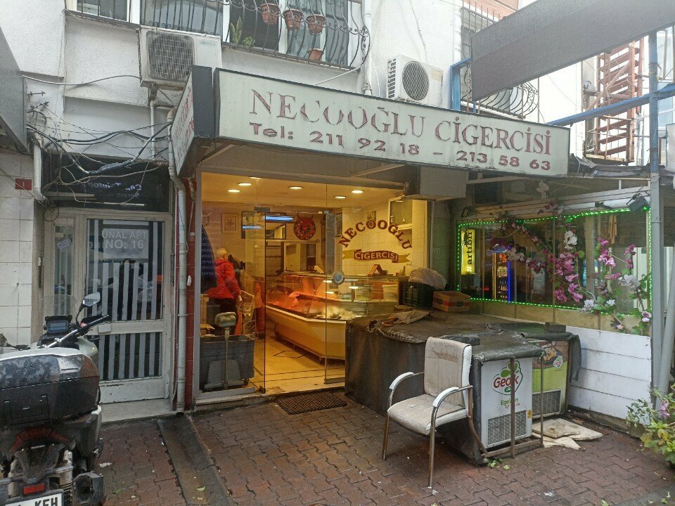 Butcher shop Necooglu Cigercisi, Istanbul, photo