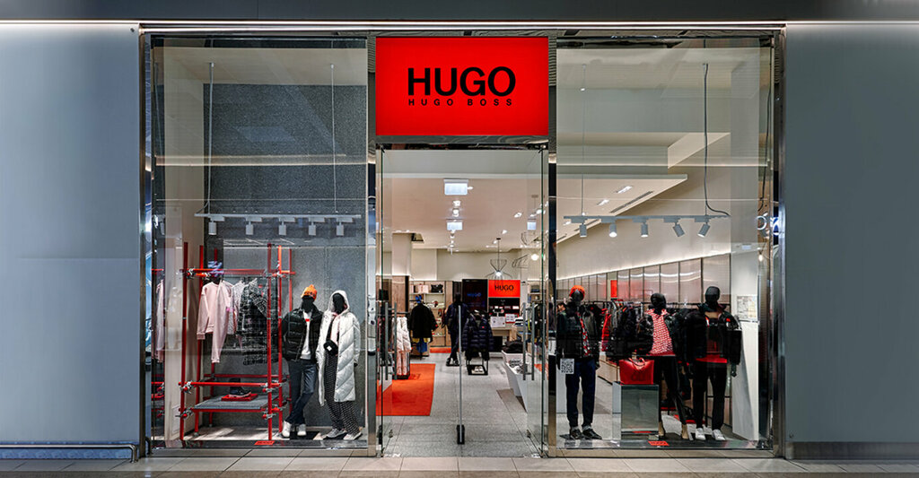 Clothing store Hugo, Moscow, photo