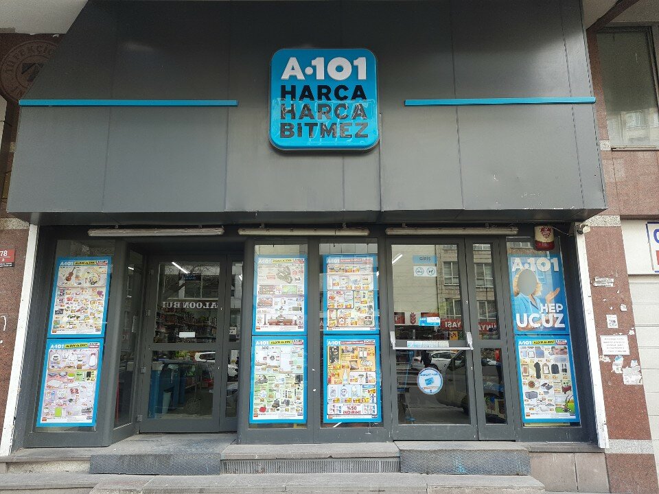 A 101, süpermarket, Ankara, Çankaya, Cemal Gürsel Cad., 78A