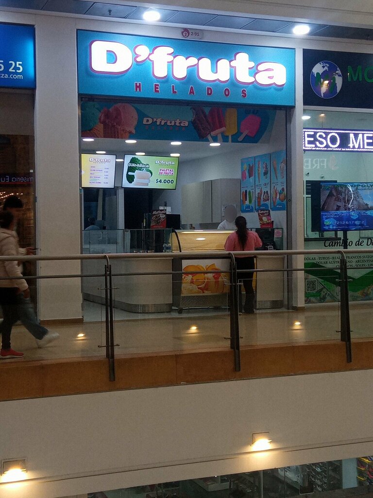 Ice cream D'Fruta, Bogota, photo
