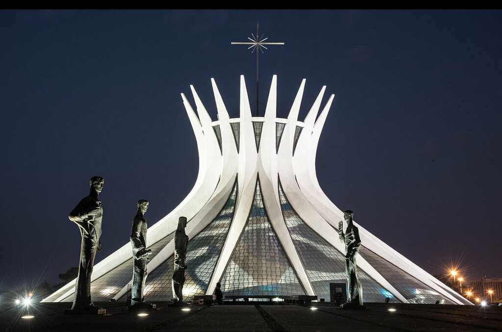 Catholic church Собор Девы Марии, Brasilia, photo